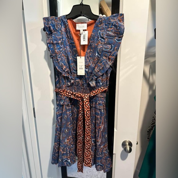 NWT Cleobella Elara Mini Dress - Size Medium - Picture 2 of 4